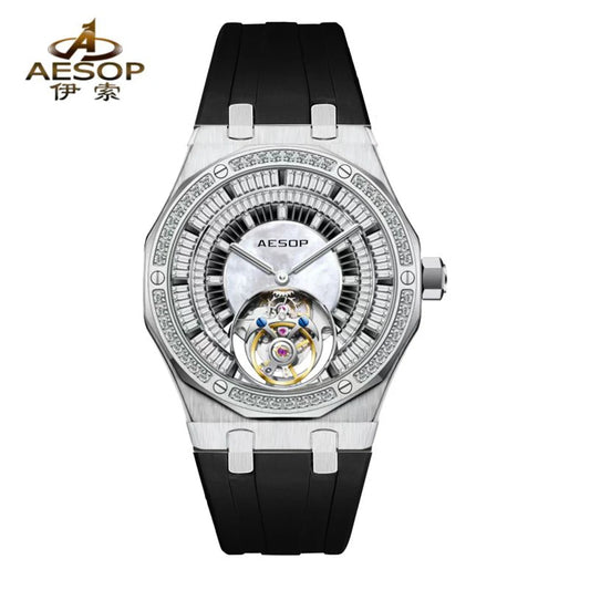 AESOP Genuine Flying Tourbillon Watch For Men