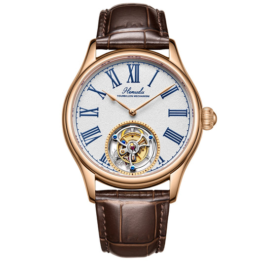 HEMUDU Flying Tourbillon Manual Mechanical Watch