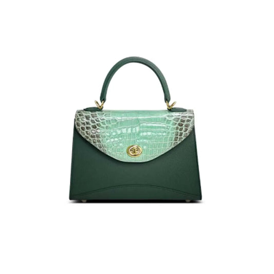 KEXIMA new Crocodile skin handwork female handbag