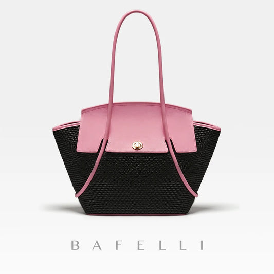 BAFELLI Women's Luxury Leather Tote Bag