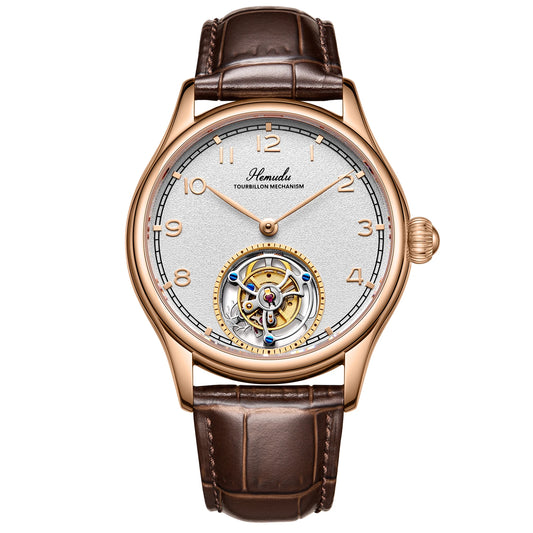 HEMUDU Original Tourbillon Mechanical Watch for Men