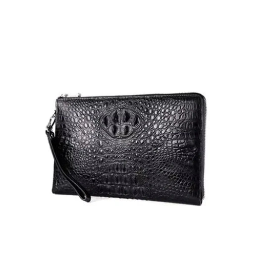 KEXIMA crocodile leather men clutch bag business