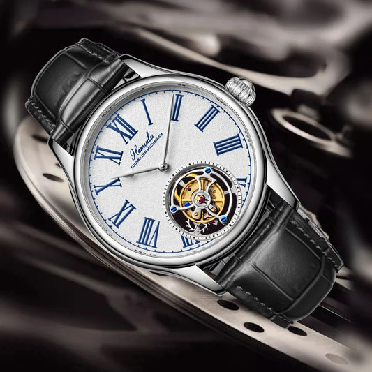 HEMUDU Flying Tourbillon Manual Mechanical Watch