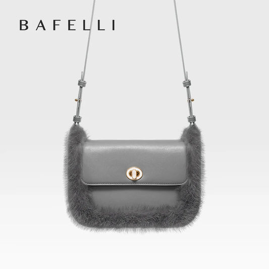 BAFELLI Women’s Leather Crossbody Purse