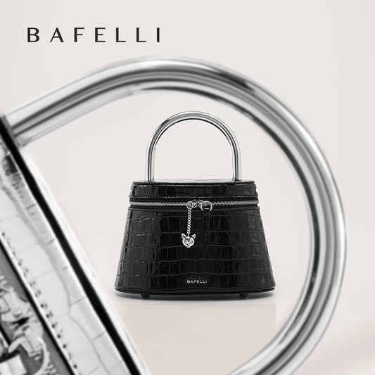 BAFELLI Women's Leather Evening Crossbody Purse