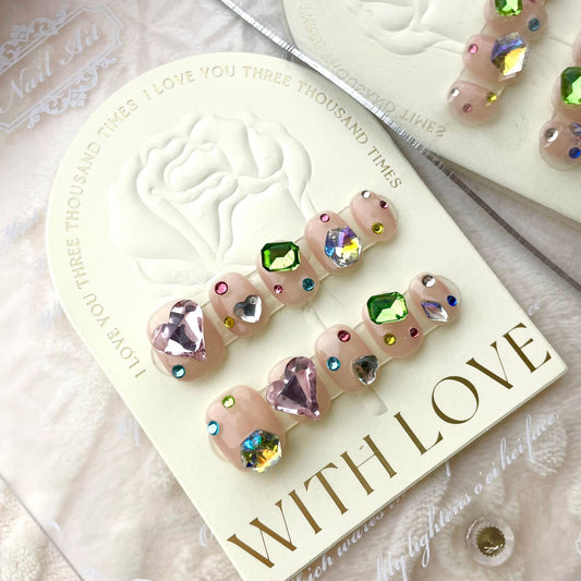 Nail Stickers Handmade - Removable Product